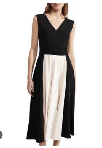 Hobbs fit and flare - dress,