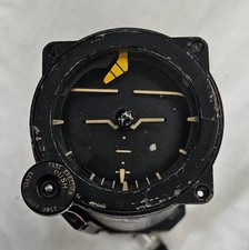 aircraft cockpit meter - ferranti artificial horizon type mk.6d  - spares repair