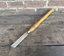 Vintage 1” Swift Skew Slim Parting Tool Scraper Woodturning Chisel Old Tool