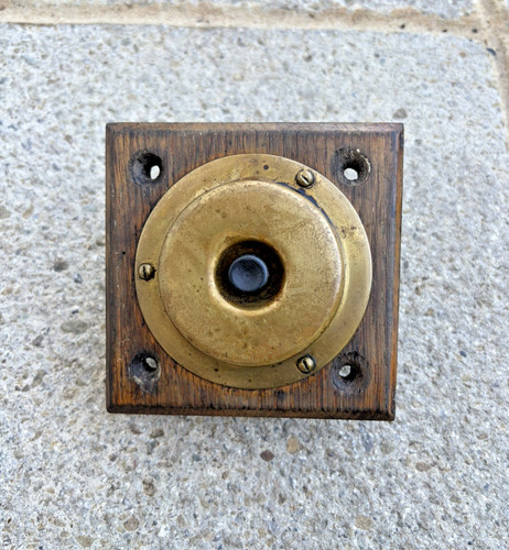 Vintage brass front - vintage, bell