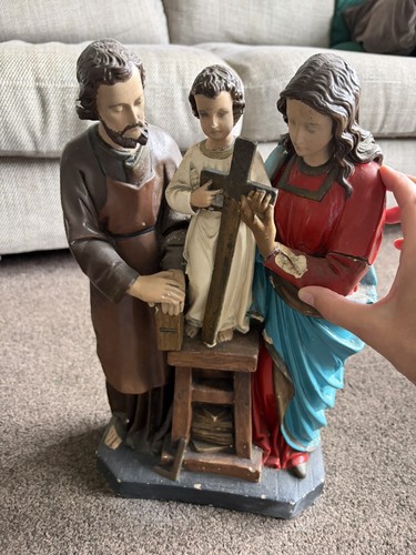Large holy family - family, plaster