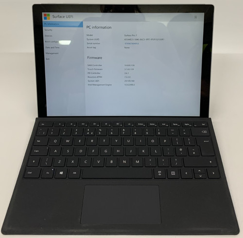 Microsoft surface pro i5 - pro, 7