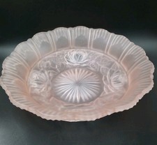 Sowerby Pink Frosted Glass