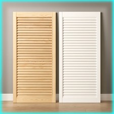 White Pine || Wave Louvre Door