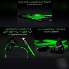 Razer Hammerhead  In-Ear PC