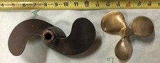 Vintage 3 Blade Brass Boat