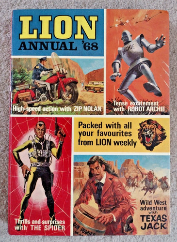 Lion annual 1968 robot - lion,