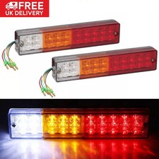 2Pc LED 12V Rear Tail Lights