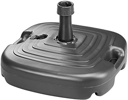 Black parasol umbrella base - black,