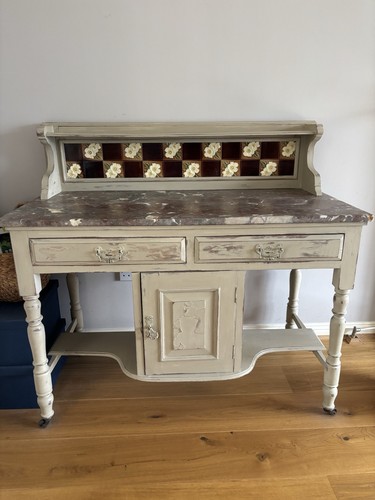 Marble topped washstands - marble-topped,