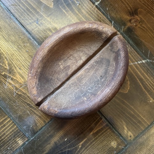 Vintage wooden hat - wooden, block