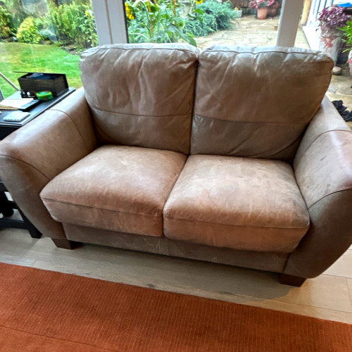 Sofaitalia brown seater - sofaitalia,