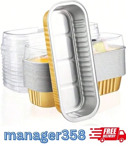 Mini loaf pans with lids - loaf,