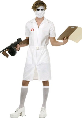 Mens twisted joker nurse - joker,