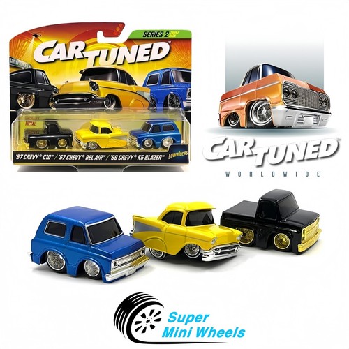 Cartuned pack lowriders - 1:64, 3-pack