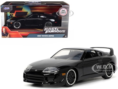 1995 toyota supra black - toyota, "fast