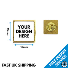 15mm Custom Lapel Pin Badges