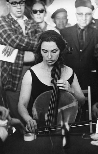 Charlotte moorman plays - charlotte, cello
