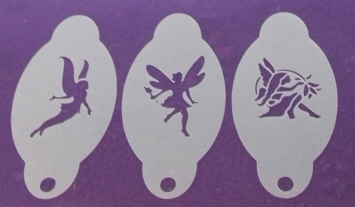 Fairy themed face paint - 3, x