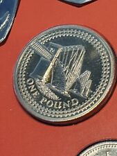 2004 BUNC £1 Forth Bridge One Pound Coin Brilliant Uncirculated