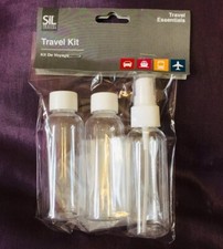 NEW Travel Set 3 Plastic