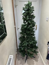 Christmas Tree Artificial 6ft Slim Tree Green