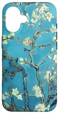 iPhone 16 Blossoming Almond Tree - Branches Almond Blossom by van Gogh Case