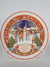 Wedgwood From A Child's Christmas Collection Display Plate, dated 1979