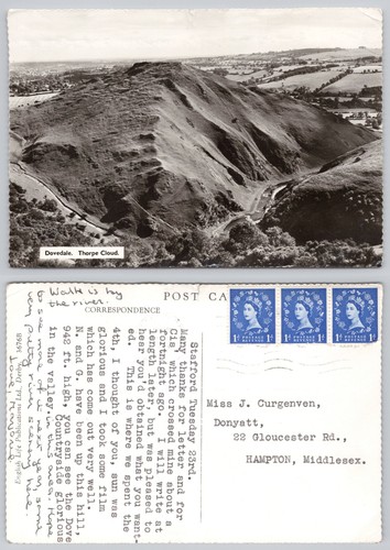 C44450 thorpe cloud dovedale - thorpe,