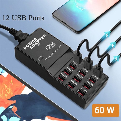 60w multi port usb charger - multi,