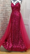 Beautiful Morilee Fuchsia Prom