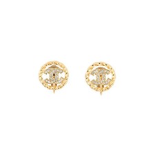CHANEL CC Logo Vintage Earring