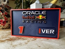 Formula One | F1 | Red Bull | Max Verstappen | 1 | Collectors logo / Plaque