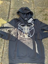 Avenzi Jeans Men’s Tauro Hoodie, Reflective In The Dark, Black (S/BNWT)