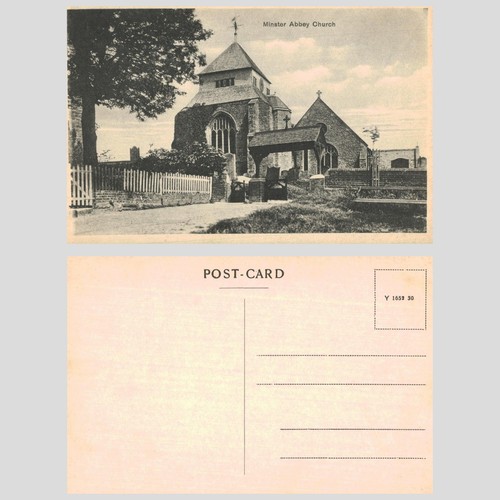 Vintage postcard minster - -,