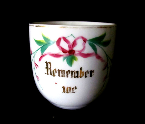 Remember mustache cup - "remember,