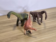 Schleich Brachiosaurus X2 And Apatosaurus Figure Bundle X3 2016