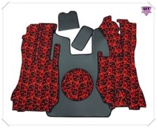 SCANIA R SERIES SET OF FLOOR MATS DASH MATS SMOOTH WITH DANISH PLUSH/SMOOTH