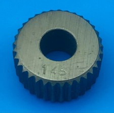 Jones & Shipman 33T 5/8" x 5/16" x 1/4" Straight Knurl/Knurling Wheel