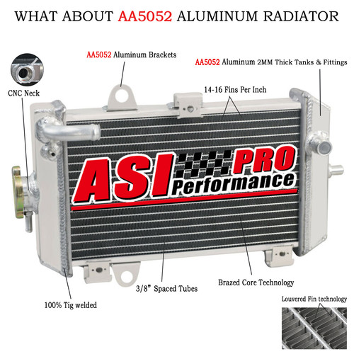 Upgraded aluminium radiator - upgraded,