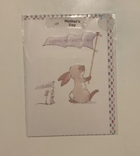 Mothers Day Card Cute Rabbit