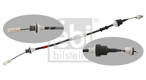 New clutch cable for saab - new,