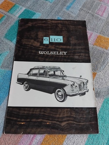 Wolseley 110 bmc - wolseley, accessories