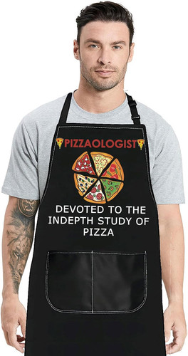 Pizza chef apron - pizza, men