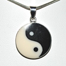 Yin Yang Sterling Silver