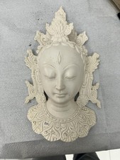 White Tara Bust Wall hanging