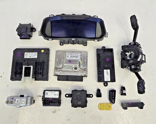 Ecu kit lock set - lock, skoda