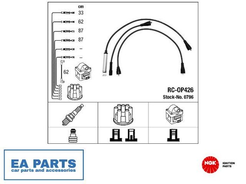 Ignition cable kit for - cable,