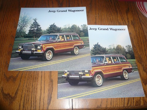 1985 jeep grand wagoneer - jeep, sales