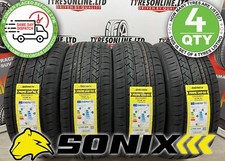 4 X 235 55 17 SONIX 235/55 R17 103W XL BRAND NEW AMAZING C B LABELS M+S 2355517